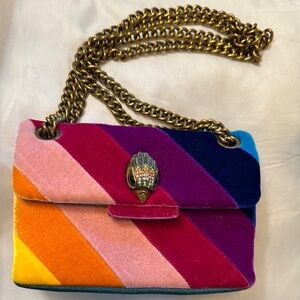 Never Used - Kurt Geiger Kensington velvet mini bag